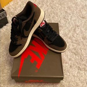 Nike Air Jordan 1 Retro Low OG SP Travis Scott “Black Phantom” 2023